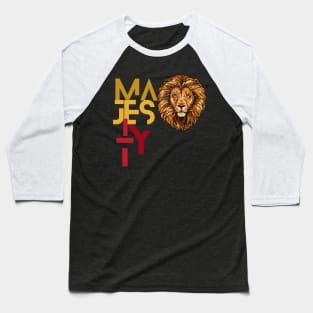 majestic lion Baseball T-Shirt
